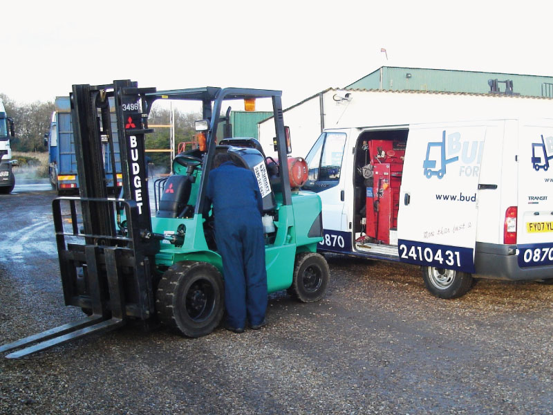 Forklift training in Oxfordshire